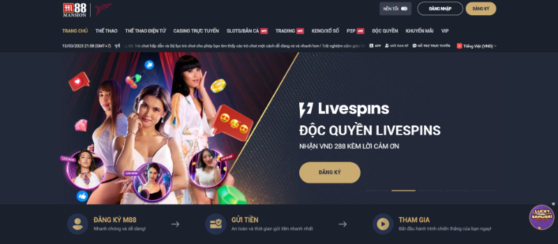 Trang web M88