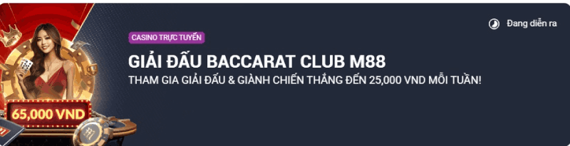 giải đấu baccarat club M88
