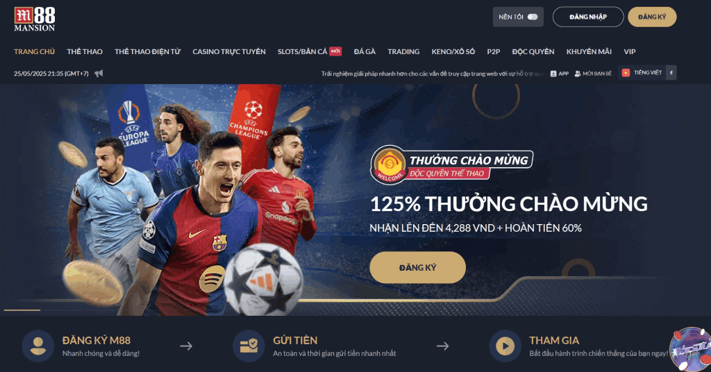 cá cược trực tiếp bóng đá M88