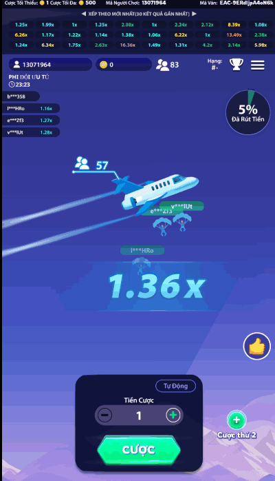 đặt cược Aviator games