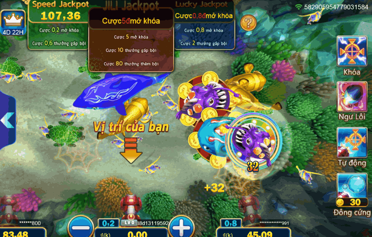 jackpot fishing M88